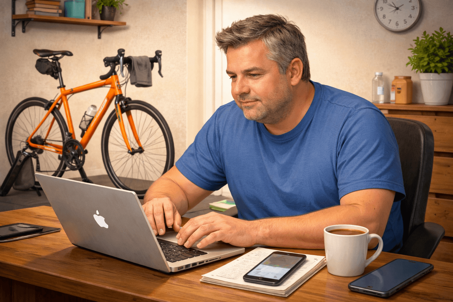 Why I built a fitness app instead of just going out on my bike!